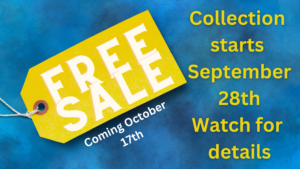 Donations for Free Sale Begins